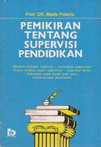 Image of Pemikiran tentang supervisi pendidikan