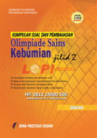 Image of Buku penunjang OSN bidang kebumian
