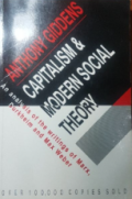 Capitalism & Modern Social Theory