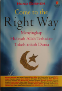 Image of Come to the right way