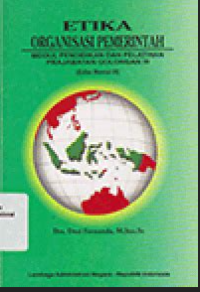 Image of Etika Organisasi Pemerintah