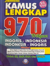 Image of Kamus Lengkap 970 Triliyun Inggris-Indonesia