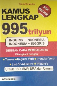 Image of Kamus Lengkap 995 Trilyun