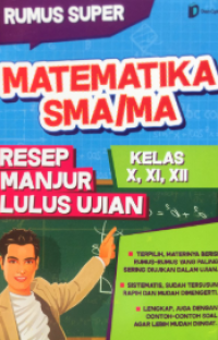Image of Rumus Super Matematika SMA