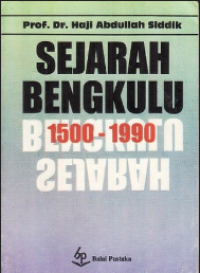 Image of Sejarah Bengkulu 1500-1990
