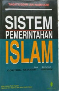 Sistem Pemerintahan  Islam : Doktrin, Sejarah dan Realitas Empirik