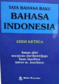 Tata Bahasa Baku Bahasa Indonesia Edisi Ketiga